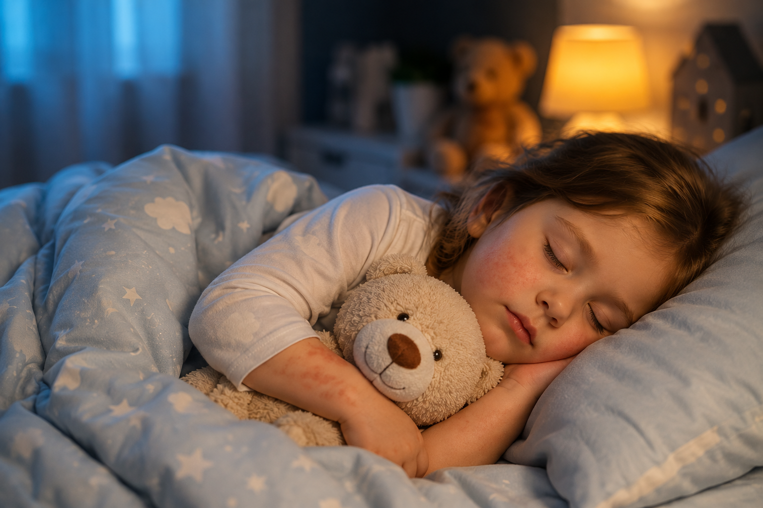 Atopijski dermatitis i san kod dece – kako ublažiti svrab